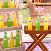 10Pcs Miniature Food Model Toy Sprite Soda Bottle 1:12 Dollhouse Accessory Kids Toy Dollhouse Kitchen Ornaments Photography Prop