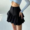 Fashionable Versatile Cake Skirt Temperament A-line Short Skirt