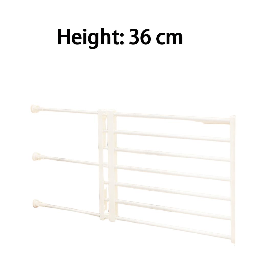 Porte extensible vers le haut, Porte rétractable pour escaliers Porte intérieure Capacité de porte Escaliers pour bébé Isolation pour (blanc)