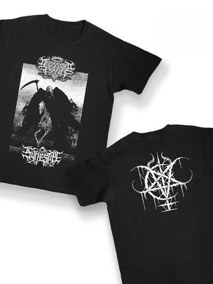 Tiran Dezincarnat Melodie Simfonică Bandă Deadcore Colaborare Synestia Album Articol Periferic Tricou Bumbac Oversize Top de Vară