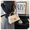 Bag women's niche new retro lock handbag high-end fashion versatile messenger shoulder bag