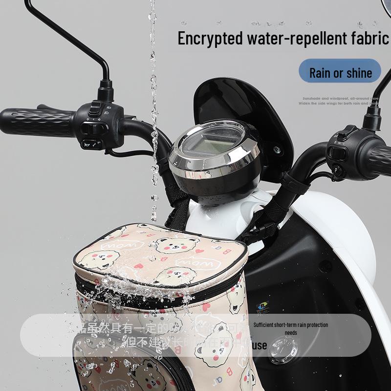 Uniwersalna torba do przechowywania o dużej pojemności, zawieszana z przodu, na rowery i skutery elektryczne