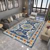 Bohemian Style Living Room Decoration Carpet Ethnic Style Hotel Fully Covered Corridor Carpet