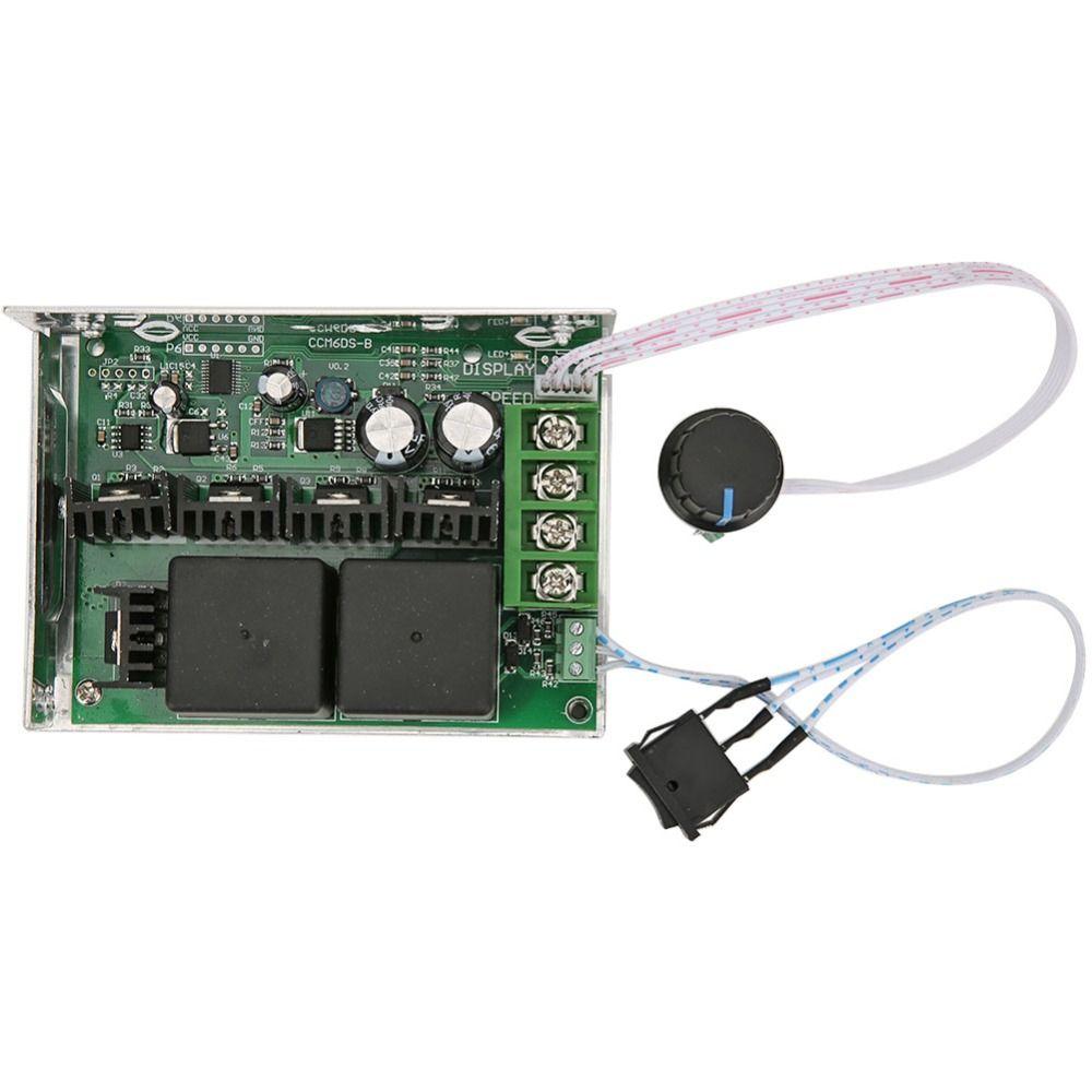 Adjustable PWM Speed Controller 40A Speed Governor CCM6DS-B DC Motor Speed Controller  Drill