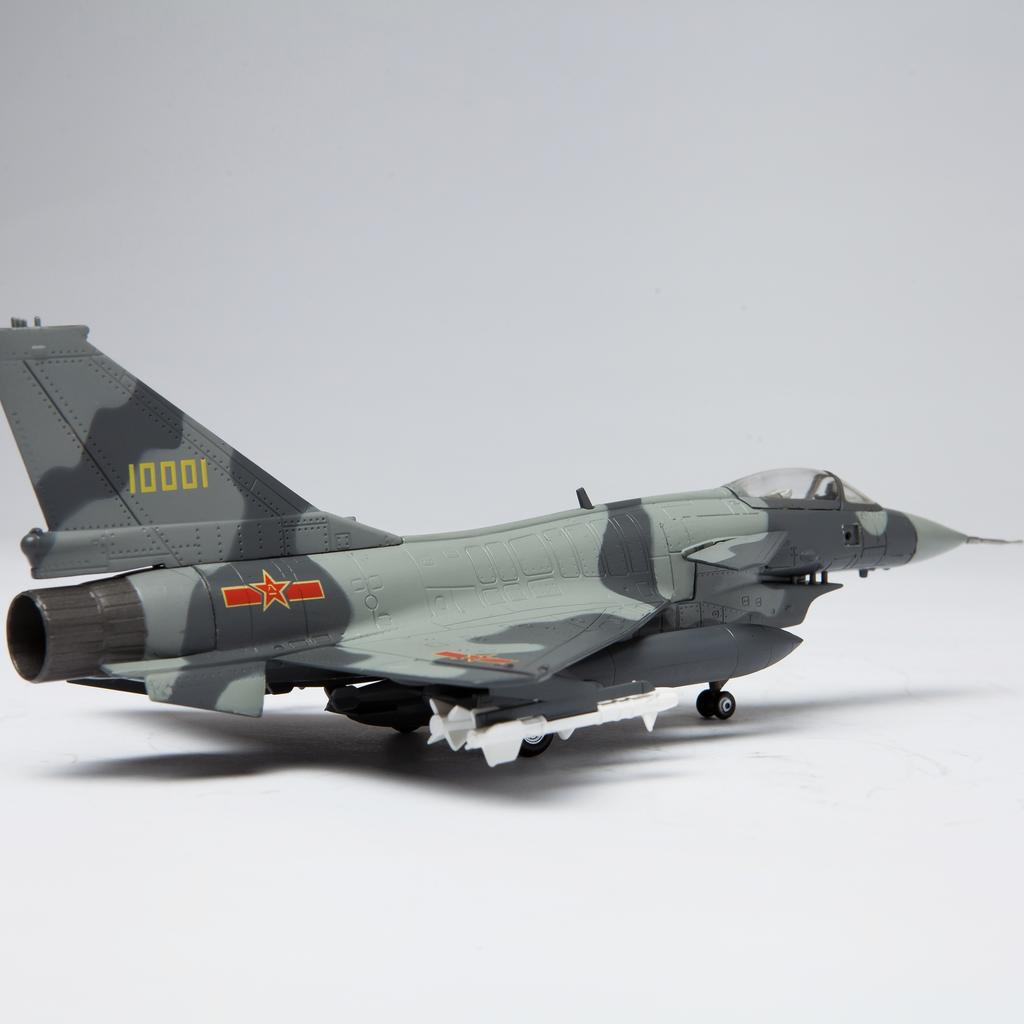 J10 1/72 Scale Metal Model airplane Scale model Home placement, collection and decoration Creative gift Halloween and Christmas
