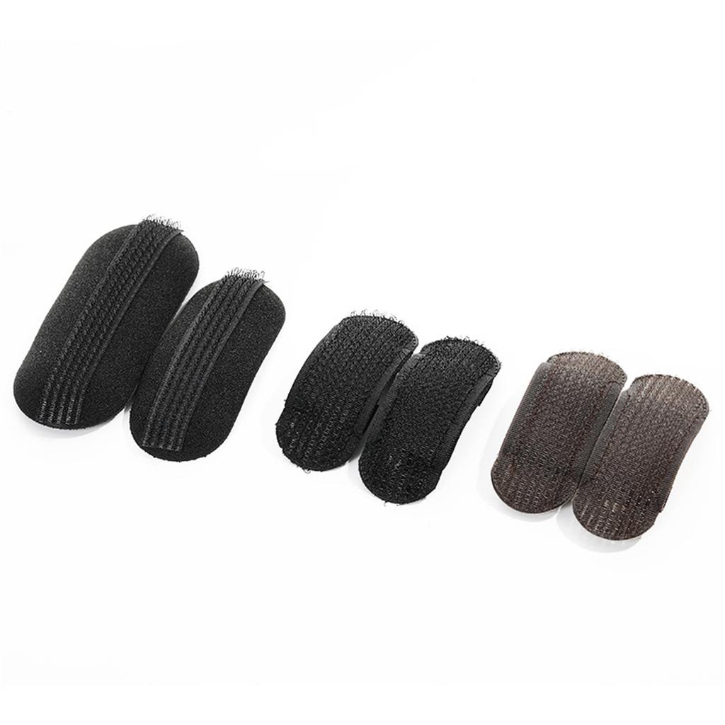 2PCS Women Hair Clips Sponge Bump It up Volume Base Hair Inserts Invisible Hair Pins Holder Padding