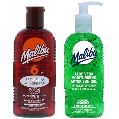 Spf6 Bronzing Oil 200ml + Aloe Gel After Tanning 200ml