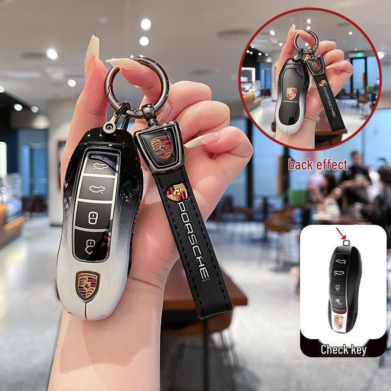 Porsche Cayenne, Taycan, Panamera, 911, Macan, 718 Key Case Buckle