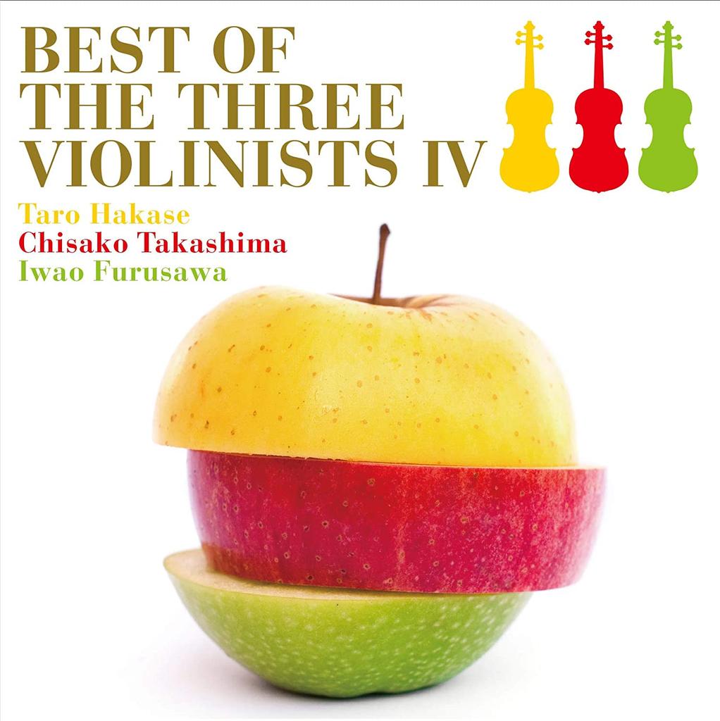 CD TARO HAKASE, CHISAKO TAKASHIMA, IWA - BEST OF THE THREE VIOLINISTS IV  Japan ObiClassical Used