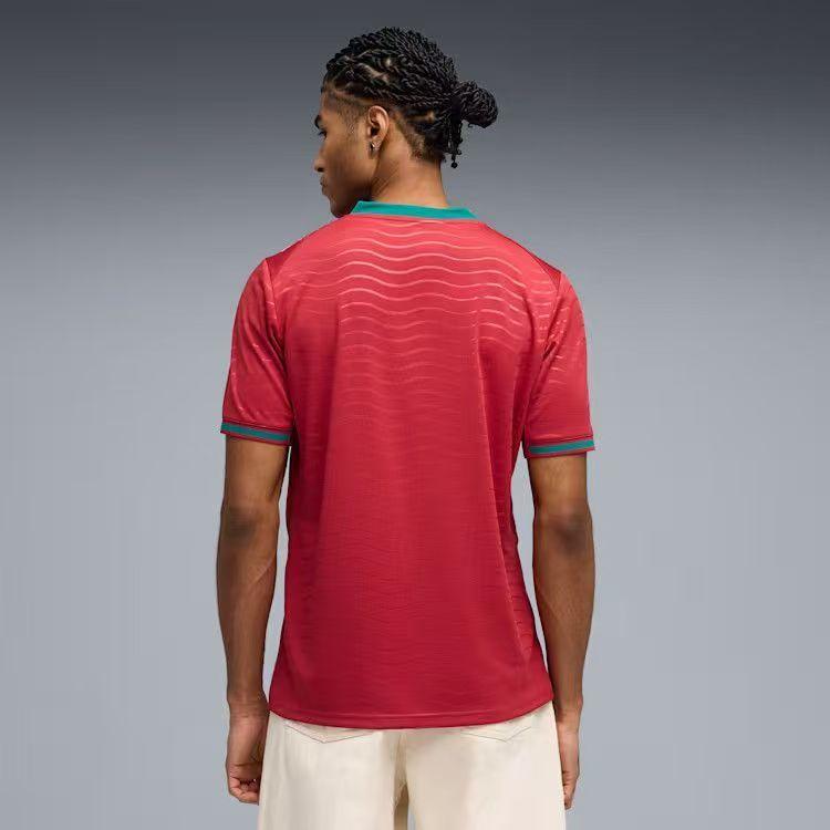 Portugal 2026 Jersey Bundle: Wine Red & Ocean White Wave Design