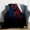 1pc Venom Spider-Man Outdoor Blanket Lightweight Flannel, Soft & Warm, All-Season Use for Sofa, Outdoor, Camping, Living Room, Office076