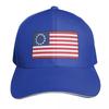 Betsy Ross Flag Baseball Cap western Hat Wild Ball Hat Luxury Cap derby hat Womens  Unisexs