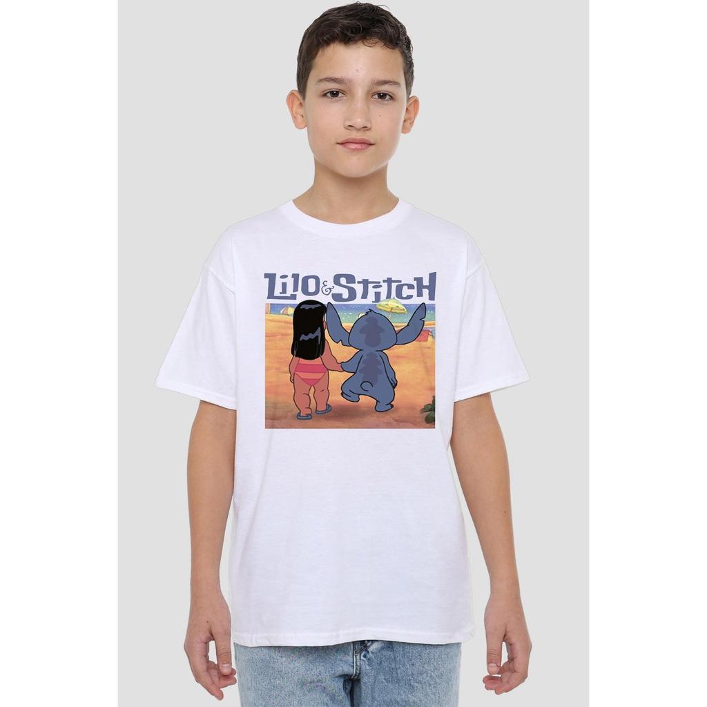 Lilo & Stitch Childrens/Kids Into The Sunset T-Shirt