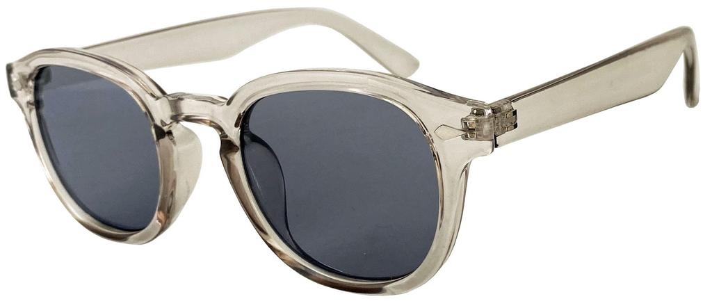 FaceTrick Az Label and Blocks Over of UV Lightweight and Soft TR Men's Women's Sunglasses, 99.9% Rays, Temples, Light-Colored Lenses, Gray/Light