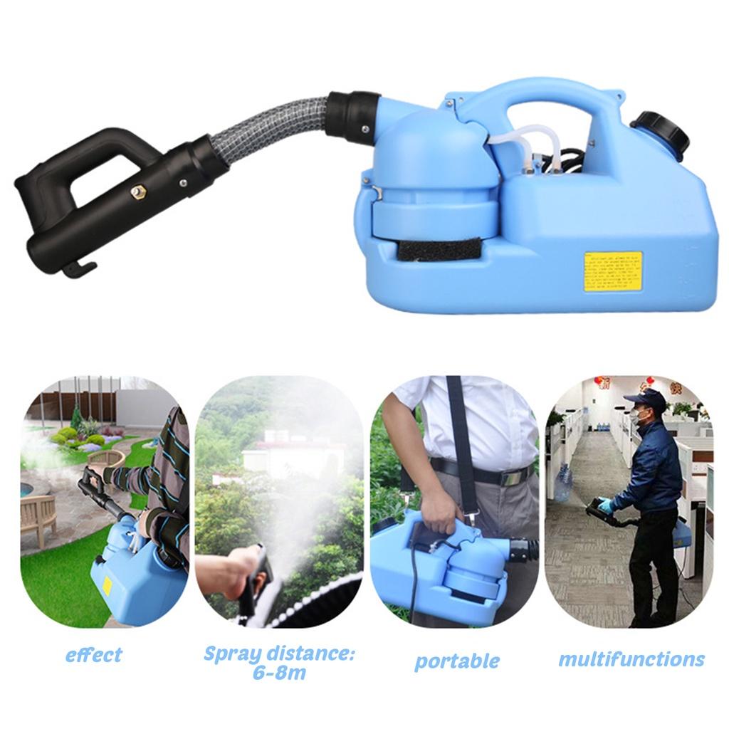 600-1000w Portable Fogger Machine Electric ULV Sprayer Disinfection Machine for Hospitals Home Ultra Capacity Spray Machine FREE SHIPIN 7L