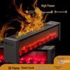Intelligent Voice-Controlled Baseboard Heater with Simulated Flame and Rapid Heating Fan