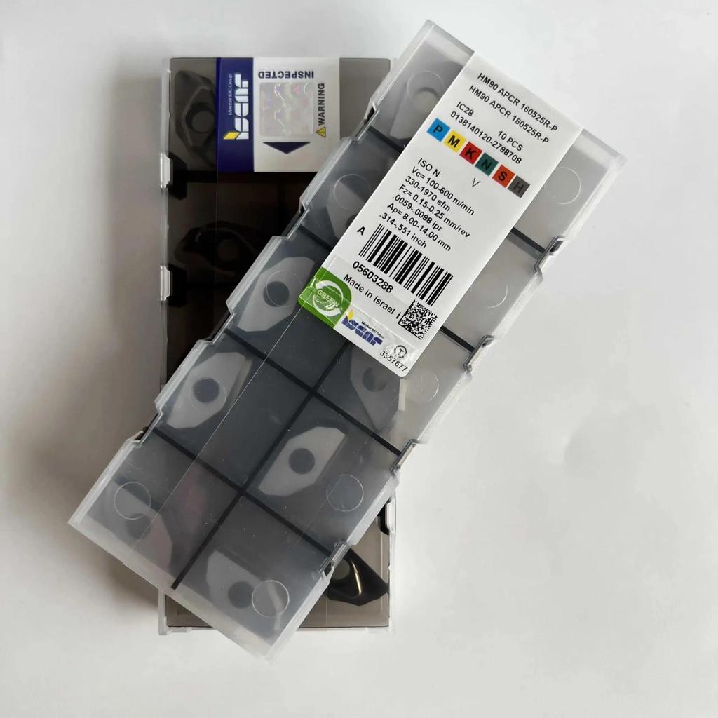 ISCAR / HM90APCR160525R-P IC28 /Industrial indexable carbide inserts 10 Pcs