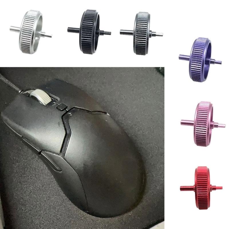 Gaming Mouse Scroll Wheel Pulley Mouse Metal Rolling Wheel Repair Replacement for Mini Mouse