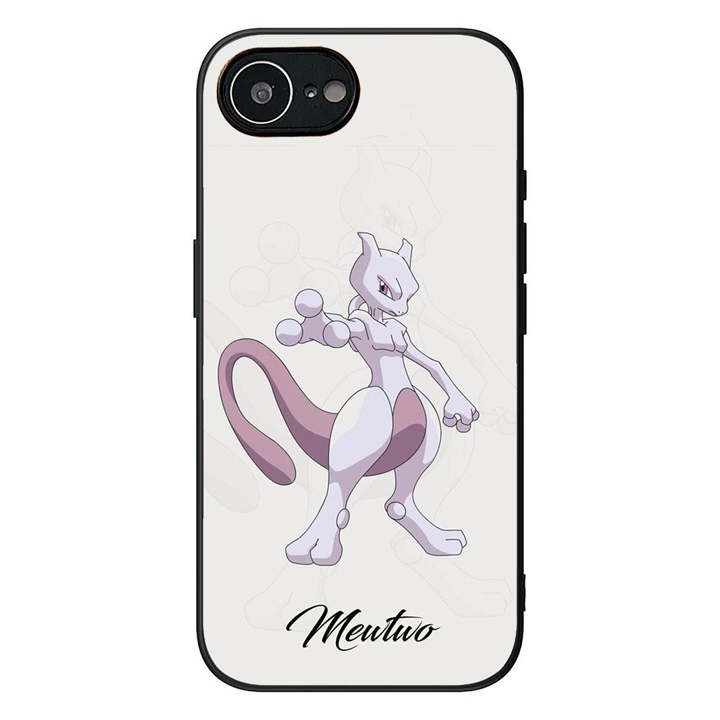

P-Pikachus Mewtwo Mew P-Pokemons Cover for Apple iPhone 16 17 Air 14 15 Pro Max Plus 16+ 16E 14+ ProMax Casing Coque Case iPhone 14 Plus