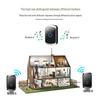 Wireless Plug-Free Doorbell, Ultra Long Range, Smart Remote Control, Battery Powered for Home and Elderly Use