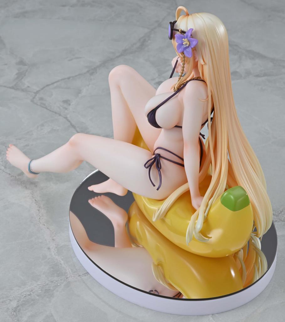 Kaitendo Idle A Hundred Blossoming Moe Princesses Ka Ku Scale PVC Painted Complete Figure Girls [Summer Beach] 1/7