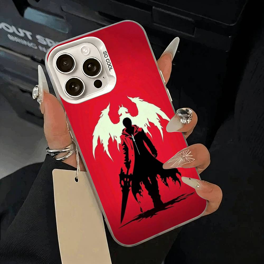 

D- Dante Devil May C-Cry 2- -DMC2 Phone Case For IPhone 17 Air 16 15 14 13 12 11 Pro Max White Sliver Hard Cover iPhone13