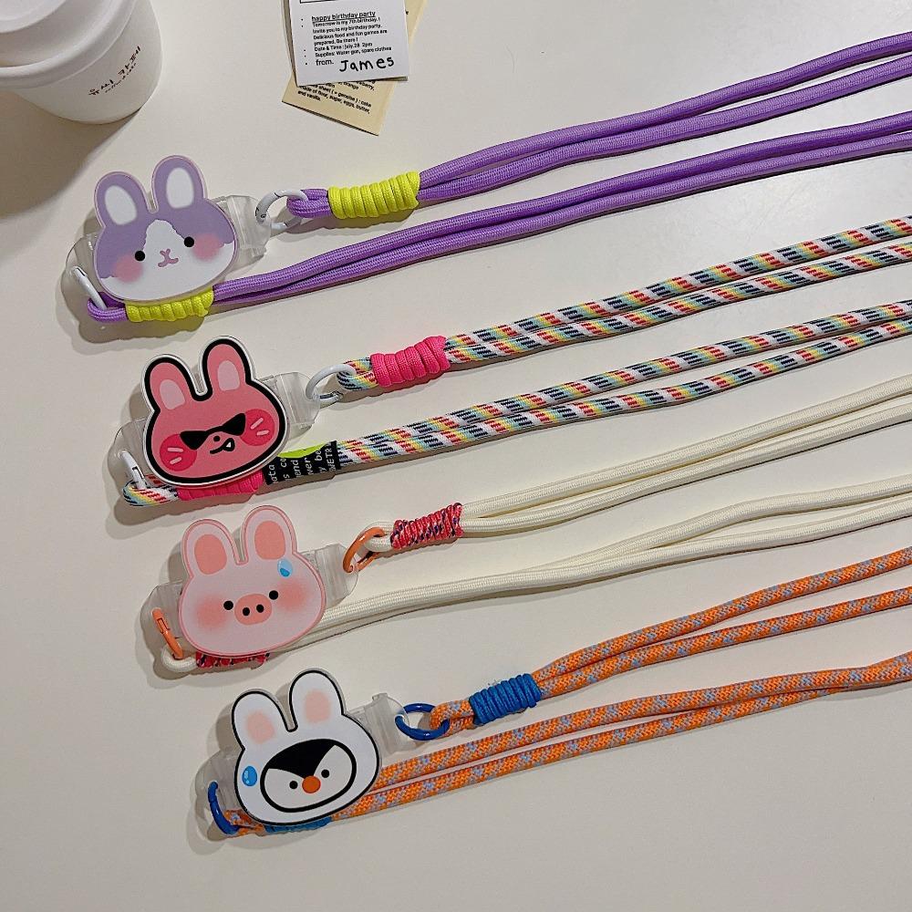 

Detachable Cartoon Phone Rope Shoulder Strap Phone Stand Clip Lanyard Girl Gifts