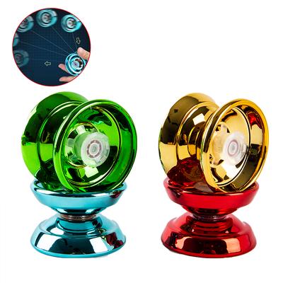 Magisches Yoyo aus Aluminiumlegierung, reaktionsfähiges Hochgeschwindigkeits-Yoyo mit rotierenden Schnurspielzeugen
