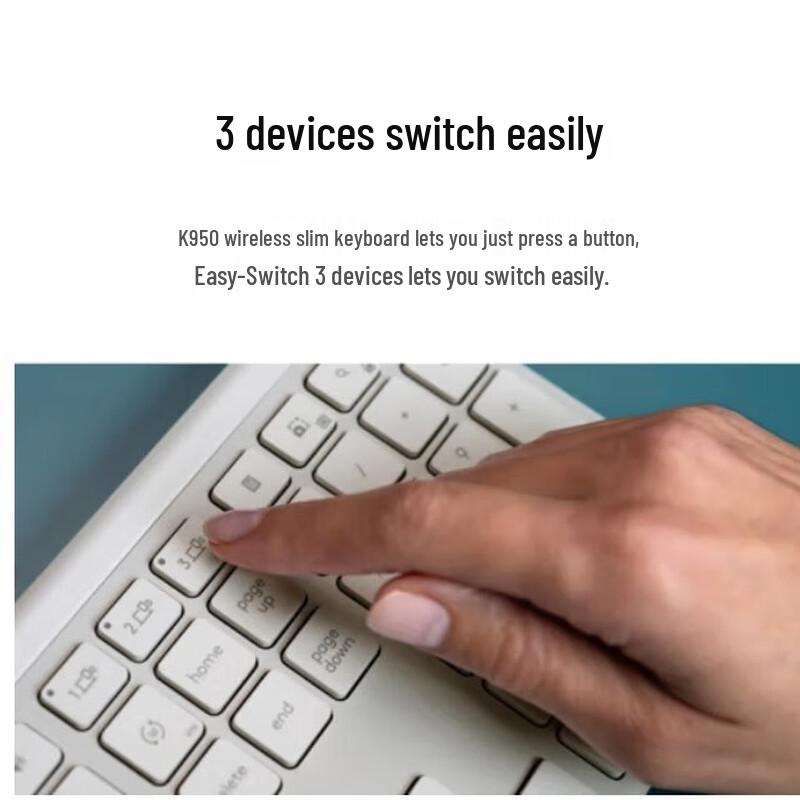 Logitech K950 Multi-Device Wireless Keyboard