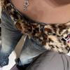 Waistband for Women Elegant Furred Plush Luxurious Belt Maillard Color Retro Girdle Belt Stylish Leopard Print