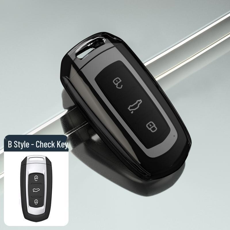 Car Key Case Compatible with Geely Xingyue L, Xingrui, Haoyue, Bin Yue, Boyue X, and Jiaji Models