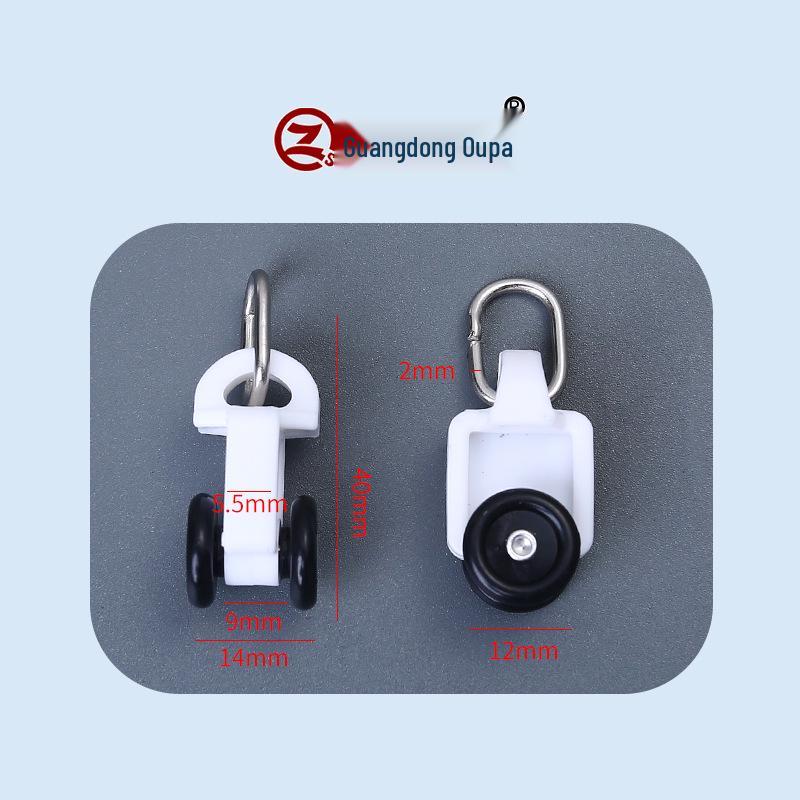 

Аксессуары для электрических штор Jialisi Shangfei: Интеллектуальный солнцезащитный козырек Изогнутый рельс с роликовыми колесиками