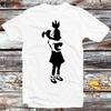 Banksy Girl Hugging Bomb T Shirt B1208