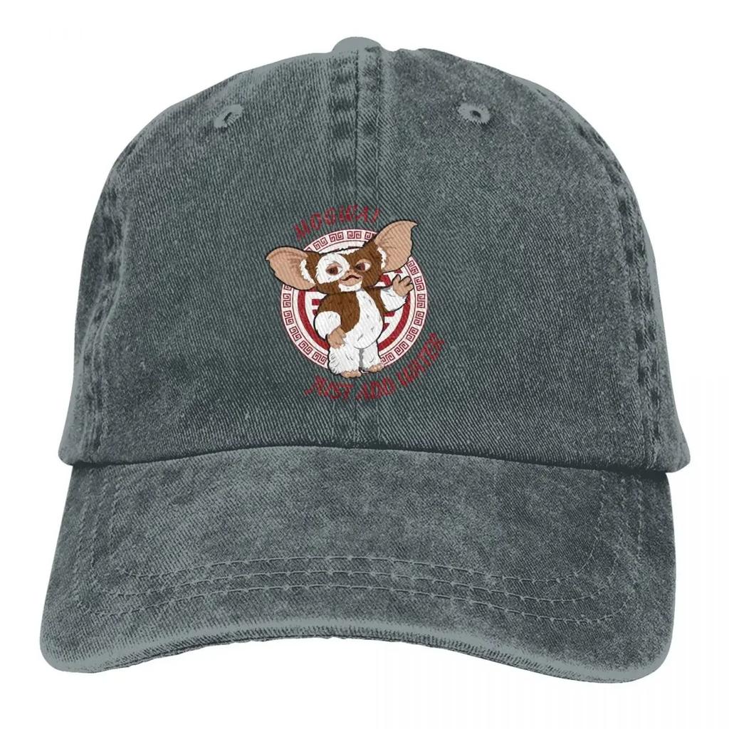 Tvättad Herr Baseballkeps GIZMO Essential Trucker Snapback Cowboykepsar Pappahatt Gremlin Komedi Skräckfilm Golfhattar