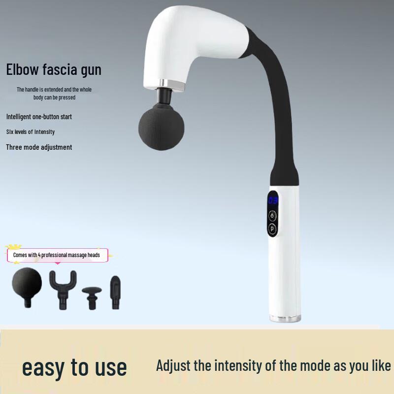 Bent Hook Electric Fascia Massage Gun