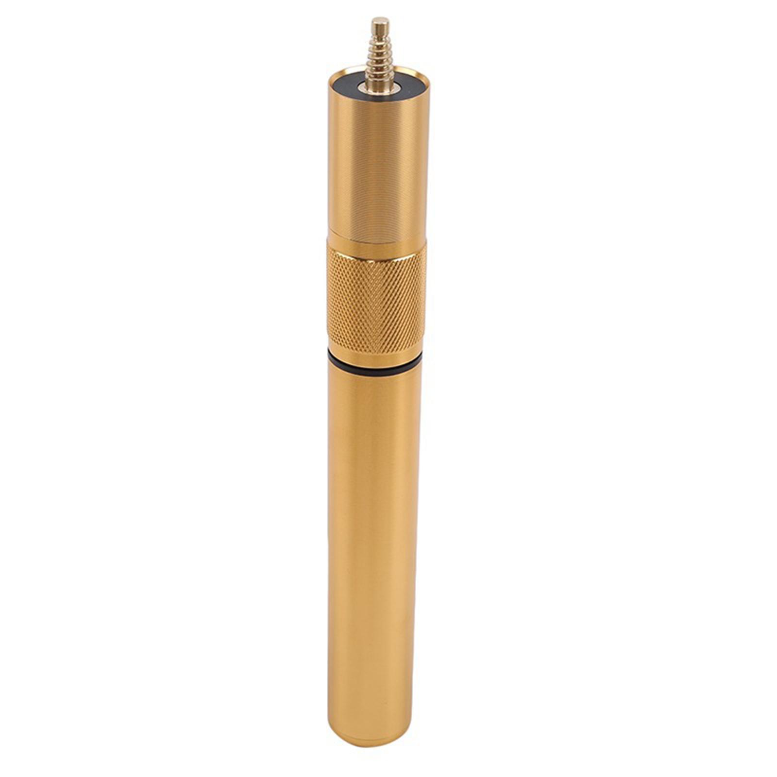 Billiard Pool Cue Extenders Replacement Telescopic Billiard Holder Extension Tool Aluminum Alloys Pool Cue Extension жёлтый