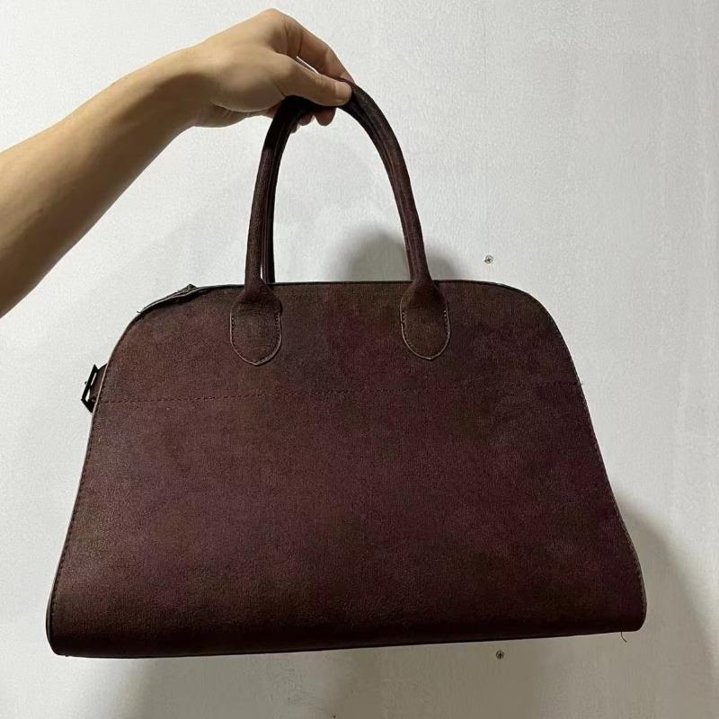 Handbag Large Capacity Suede Tote Bag Women's Vintage Commuter Handbag