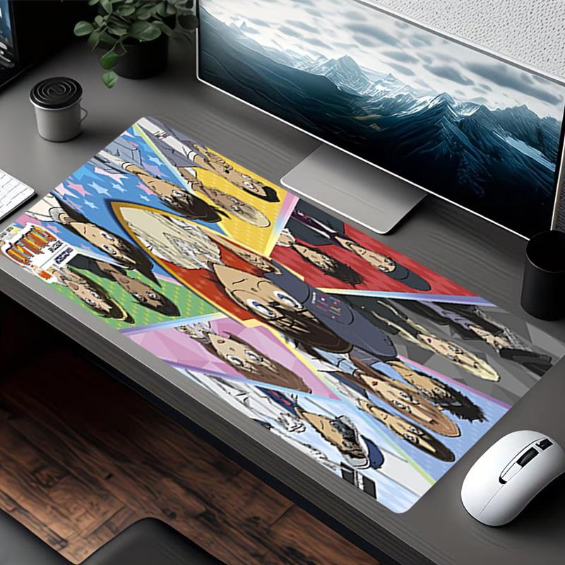 Detective Conan Print Mouse Pad, for Keyboard Pad Laptop PC Mat for Office Home Use, Desk Decor, Perfect Birthday Gift for Gamers