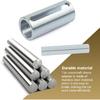 3/4" to 1" Shaft Adapter Pulley, Stainless Steel Crank Shaft Sleeve Adapter, W/Step Key Gas Engine Pulley Crank Shaft Sleeve Adapter Pulley Bore