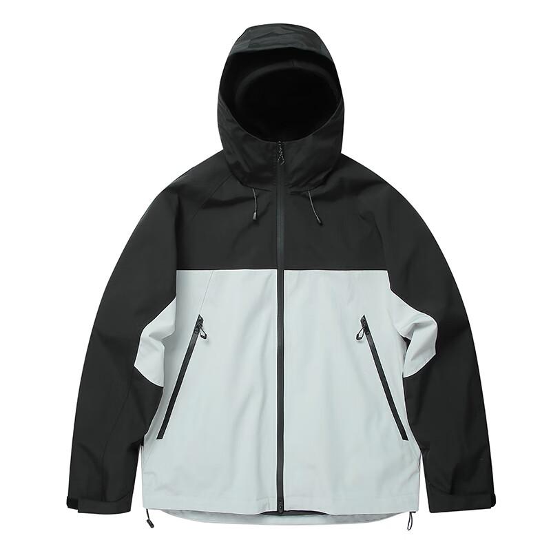 JOHLIN DREAM JXYL2077 Unisex Spliced Outdoor Windbreaker