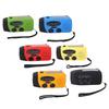 Emergency Hand Crank Radio with 3 LED Flashlight AM FM NOAA Portable Weather Radio Solar Powered Rad