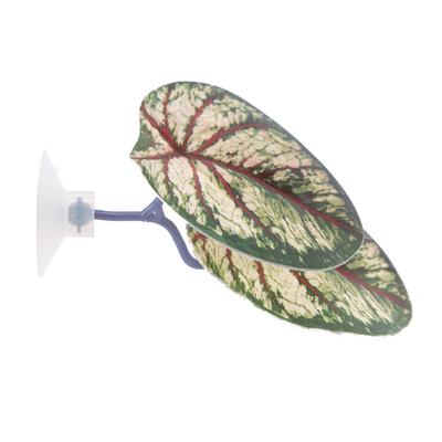 Plastic Betta Fish Rest Leaf Suction Cup Simulated Lotus Leaves/Artificial Leaf Fish Spawning Ornamental Plant