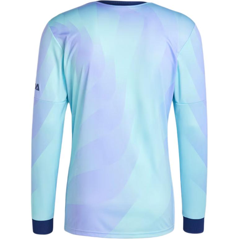 Adidas Originals Arsenal 24/25 Long Sleeve Third Logo Casual Retro Football Shirt Men Tops Transparent-Water-Green IS8138