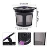 Reusable K Cups For Keurig - Universal Fit 1.0 & 2.0 Keurig Coffee Makers - Refillable Kcups Coffee Filters