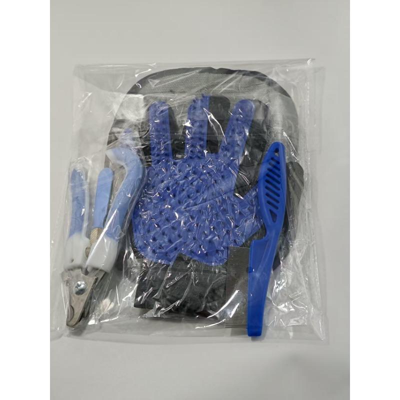 Pet Electrostatic Depilation Gloves, Bidirectional Brush for Collecting Cat and Dog Hair, Essential for Pet Keeping, Home Carpet and Sofa Depilation
