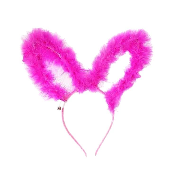Luminous Feather Rabbit Ears Headband - Graduation Gift