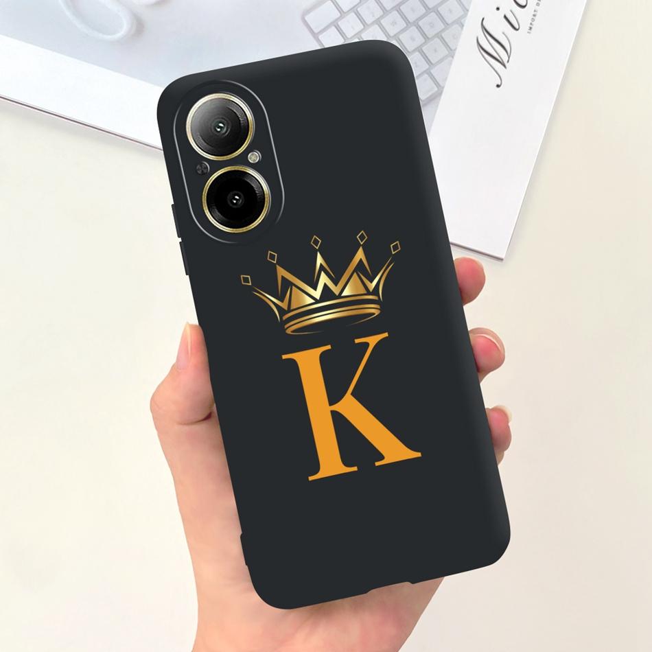 Fashion Letter Case For Realme C67 4G Soft Silicon TPU Protective Cover For RealmeC67 C 67 4G RMX3890 Phone Cases