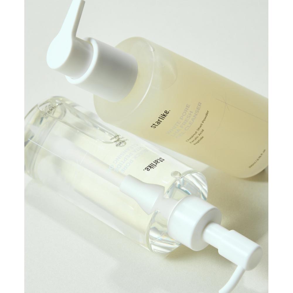 Starlike Pore Cleansing Duo Set  Cleansing Oil+gel Cleanser 