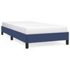 Vidaxl Bed Frame Without Mattress Blue 90X190 Cm Fabric