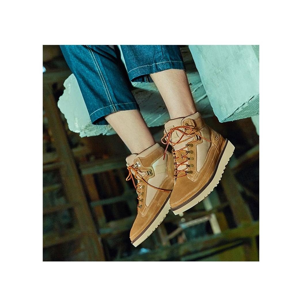 UGG Highland Durable Non-Slip Mid-Top Casual Sneakers Men Sneakers Chestnut-Brown 1096609-CHE